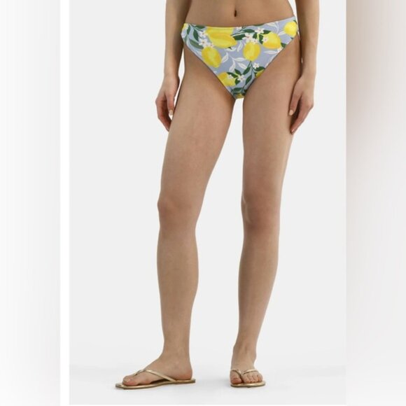 Time and Tru Women’s Floral Lemon Print Bikini Bottom! NWT! Size Large! - Picture 2 of 8